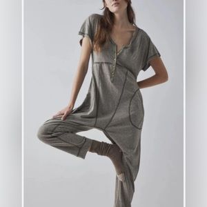 Pillow talk Henley romper